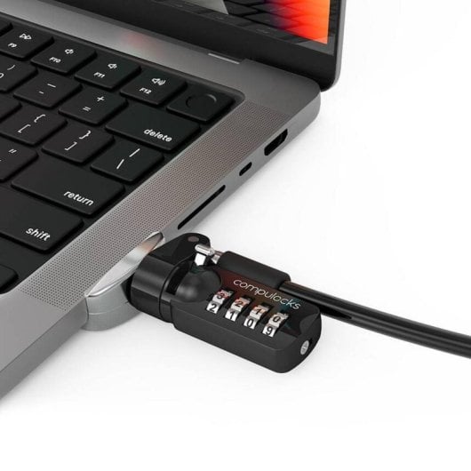 Candado Compulocks MBPR14LDG01CL Ganchos de Cierre Plata para MacBook Pro 14"