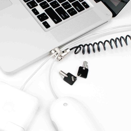 Candado Compulocks CL15C Acero Llave Negro Acero Inoxidable