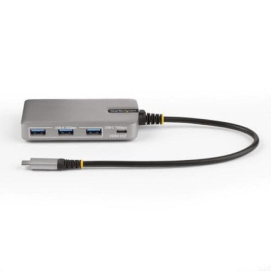 USB-C Hub StarTech.com HB31C3A1CDPPD3 4-Port 4K 60Hz 100W Power Delivery 3x USB-A 1x USB-C