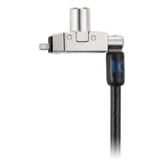 Candado Kensington N17 2.0 Llave Cable 1,83m Acero Ranura Wedge Negro/Plata