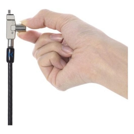 Candado Kensington N17 2.0 Llave Cable 1,83m Acero Ranura Wedge Negro/Plata