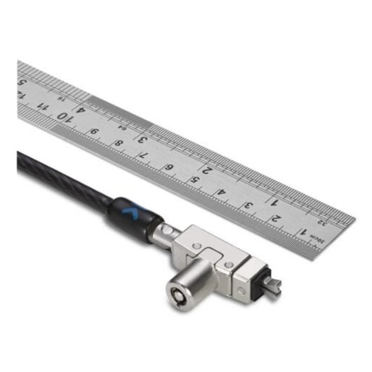 Candado Kensington N17 2.0 Llave Cable 1,83m Acero Ranura Wedge Negro/Plata