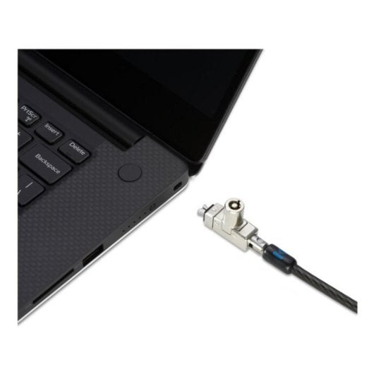 Candado Kensington N17 2.0 Llave Cable 1,83m Acero Ranura Wedge Negro/Plata