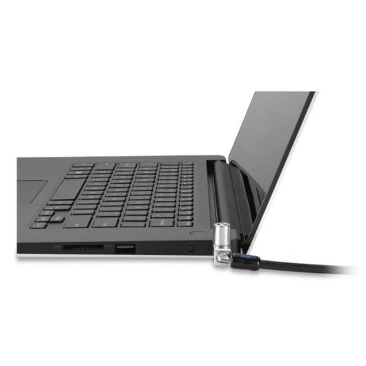 Candado Kensington N17 2.0 Llave Cable 1,83m Acero Ranura Wedge Negro/Plata