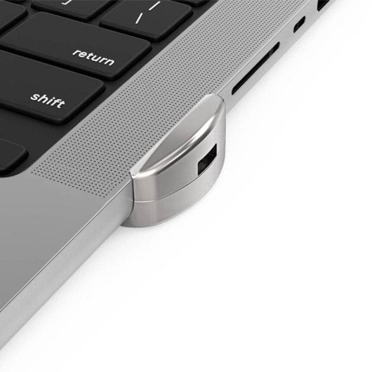 Candado Compulocks MBPR16LDG02 para MacBook Pro Plata con cierre tipo gancho