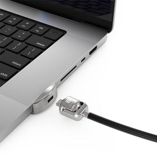 Candado para portátil Compulocks MBPR16LDG02KL Ganchos cierre Negro Plata