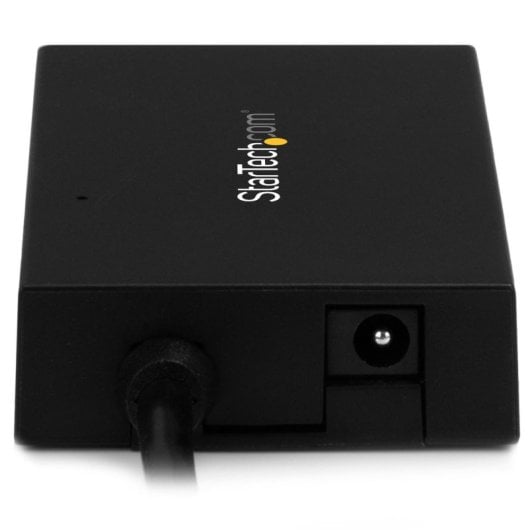 Hub USB-C StarTech 4 Puertos USB 3.2 Gen 1 5Gbps Negra Alimentación 20W