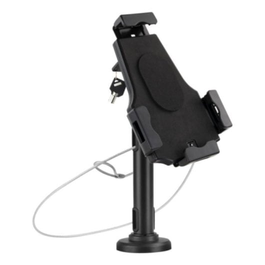 Soporte antirrobo tablet TooQ AISATV0432 mesa o pared acero negro universal