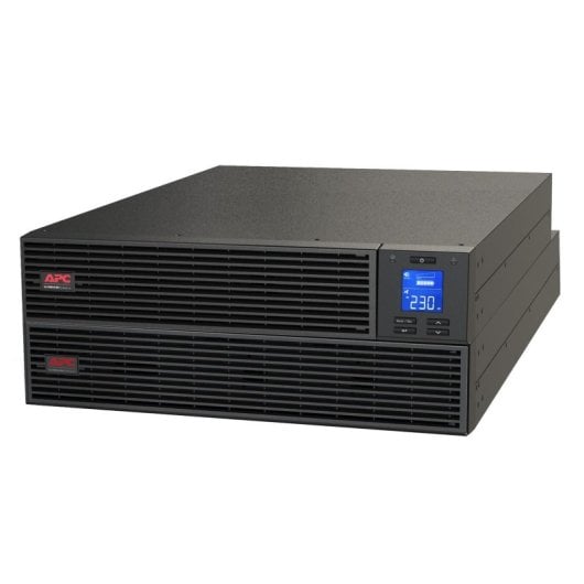 Sai APC 6 kVA Batería de Plomo-Ácido Doble Conversión Rack LCD Black SmartSlot USB