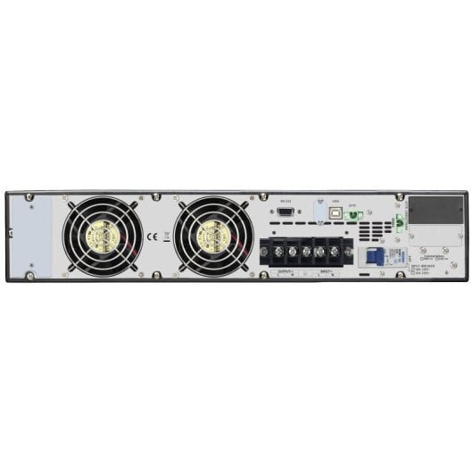 Sai APC 6 kVA Batería de Plomo-Ácido Doble Conversión Rack LCD Black SmartSlot USB