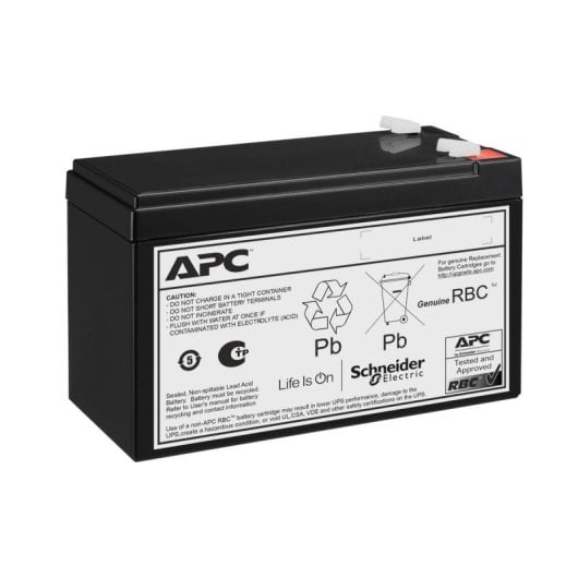 Sai APC 24V Batería de Plomo Ácido Sellado VRLA 9Ah Protección REACH RoHS 1 Unidad