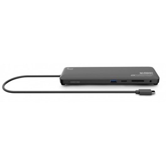 Docking Station Urban Factory TCD45UF USB-C 100 W 3 Monitores 4K Leitor SD Ethernet