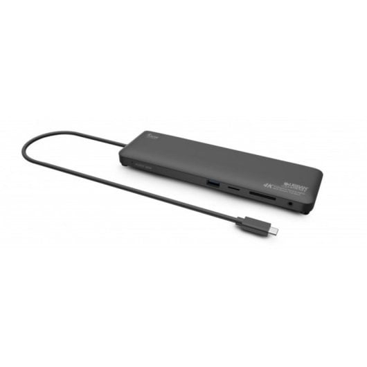 Docking Station Urban Factory TCD45UF USB-C 100 W 3 Monitores 4K Leitor SD Ethernet