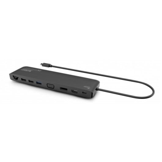 Docking Station Urban Factory TCD45UF USB-C 100 W 3 Monitores 4K Leitor SD Ethernet