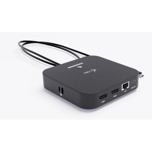 Estação de acoplamento i-tec C31DUALHDMIDOCKPD100W USB-C Dual HDMI 100 W Preta