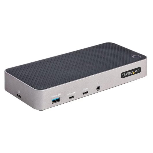 Dockingstation StarTech.com USB-C Triple 4K 5x USB 3.2 Gen2 HDMI DP 100W PD Thunderbolt 3/4 Silber