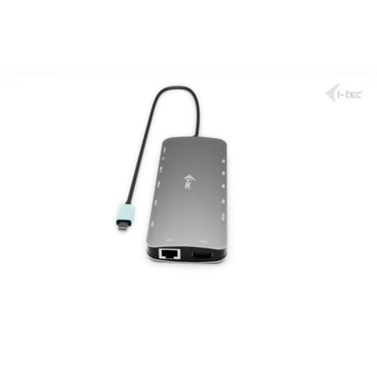 Dock USB-C i-tec Metal Nano 3x Display HDMI USB-C 140W Ethernet Lettore SD Grigio
