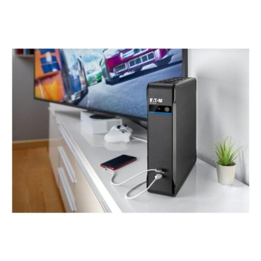 Sai Eaton 1,7 kVA Bleiakku Tower 8x C13 USB 97 Prozent Effizienz Überspannungsschutz