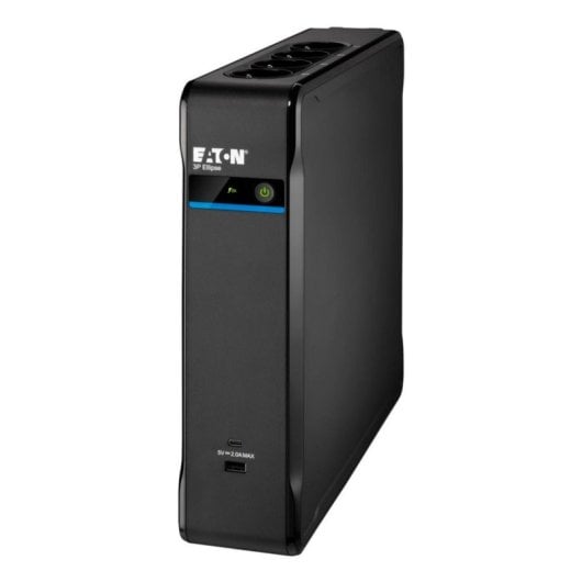 Sai Eaton 1,7 kVA Bleiakku Tower 8x C13 USB 97 Prozent Effizienz Überspannungsschutz
