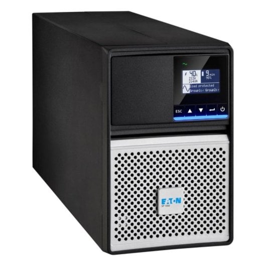 Sai Eaton 1350W Bleiakku LCD-Turm 3 Batterien 8x C13 98,2 Effizienz Schwarz Silber