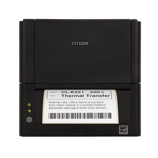 Impresora Térmica Cableada Citizen CL-E321 con apertura Hi-Lift 90 grados