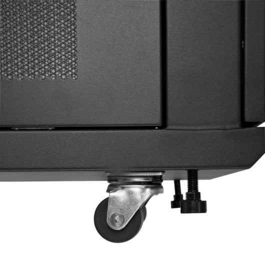 Armadio rack StarTech RK1833BKM con serratura 18U nero ruote gestione cavi 450 kg