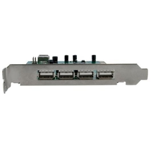 Tarjeta PCI USB 2.0 StarTech VT6212 7 Puertos 4 Externos 3 Internos Green Plug and Play