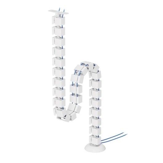 Kabelorganisator Neomounts ADS06-130WH modular flexibel weiss mit Schraubbefestigung