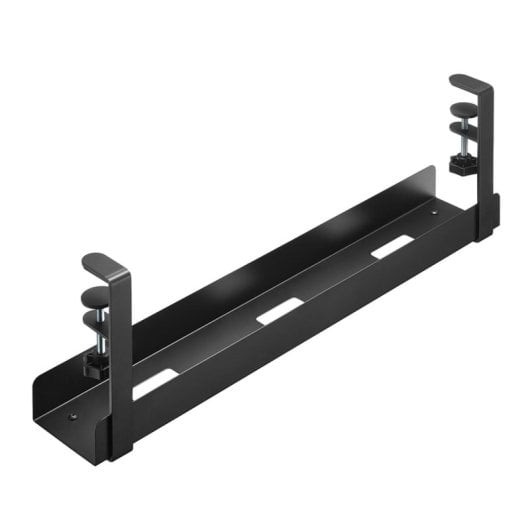 Bandeja para cables Neomounts ADS07-121BL universal acero negro 600mm abrazadera
