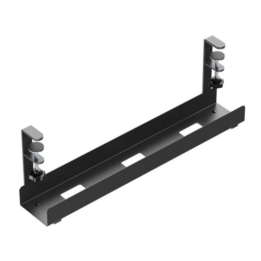 Bandeja para cables Neomounts ADS07-121BL universal acero negro 600mm abrazadera
