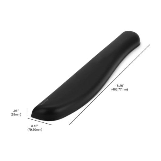 Handballenauflage Kensington ErgoSoft Gel TPU Schwarz für mechanische Gaming-Tastaturen
