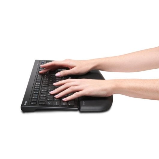 Handauflage Kensington ErgoSoft Gel Schwarz für schlanke Tastaturen ergonomisch rutschfest
