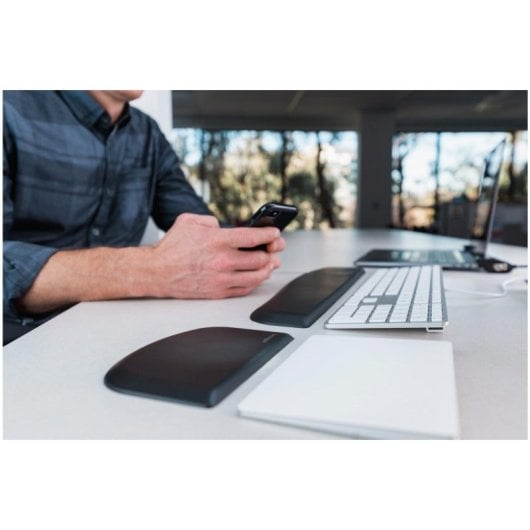 Handauflage Kensington ErgoSoft Gel Schwarz für schlanke Tastaturen ergonomisch rutschfest
