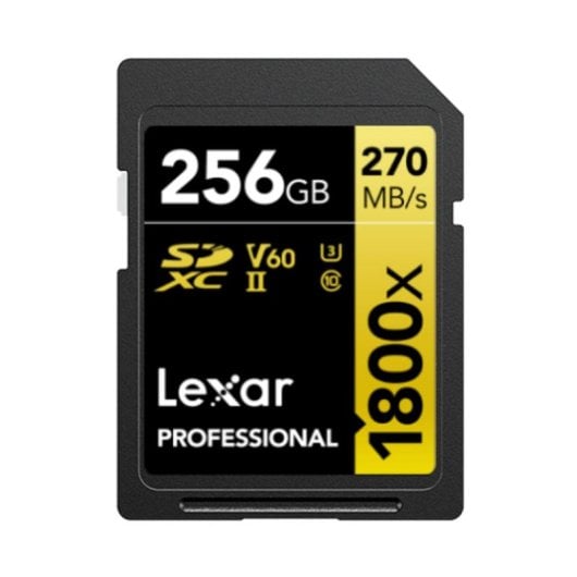 SD-Karte Lexar LSD1800256G-BNNNG 256 GB SDXC UHS-II V60 270 MB/s 180 MB/s