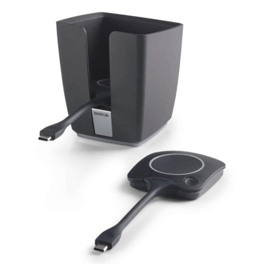 Base Barco R9861600P01C Nero Scrivania Superficie Antiscivolo LED Connettività Cablata x3