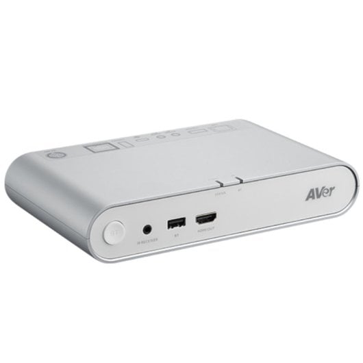Speakerphone AVer FONE700 Grigio da Soffitto Omnidirezionale con Riduzione del Rumore