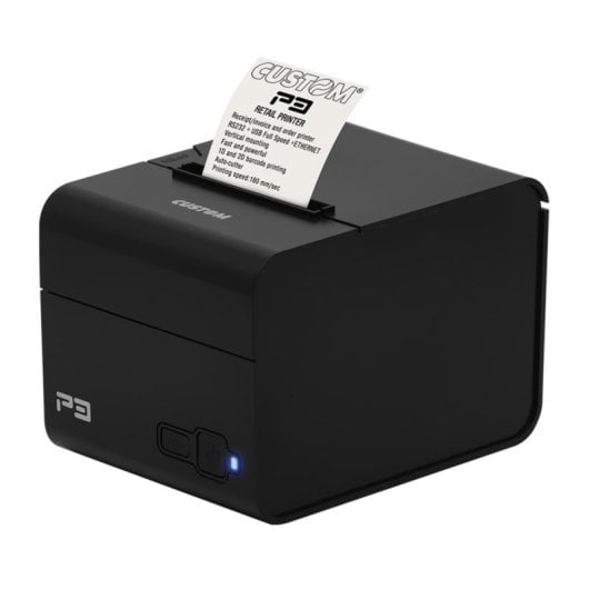Impresora Térmica CUSTOM P3X 203 x 203 DPI 8 punto 200 mm/s RS-232 USB Ethernet Cortador Automático