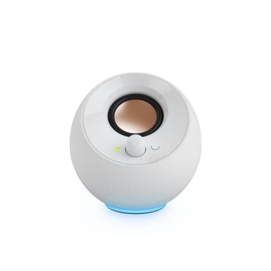 Altavoces Creative Labs 2.0 Alámbricos 4,4 W RGB blancos con USB Type-C y 3,5 mm