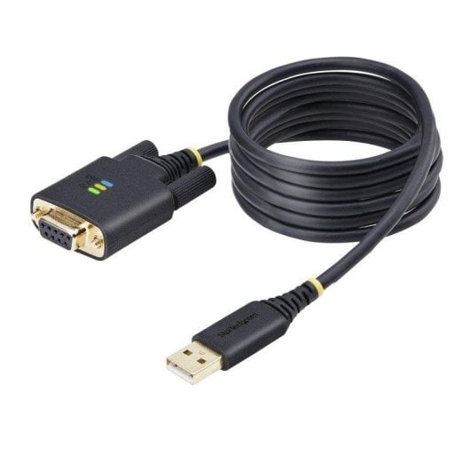 StarTech 1P6FFCN-USB-SERIAL cable de serie Negro USB tipo A DB-9