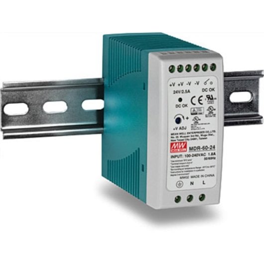 Fuente de Alimentacion TRENDnet 60W Certificacion CE TI-M6024 Proteccion DIN-Rail