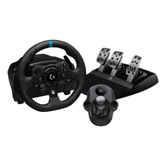 Volante Logitech G G923 SE pedais e joystick 900° Xbox USB 2.0 preto