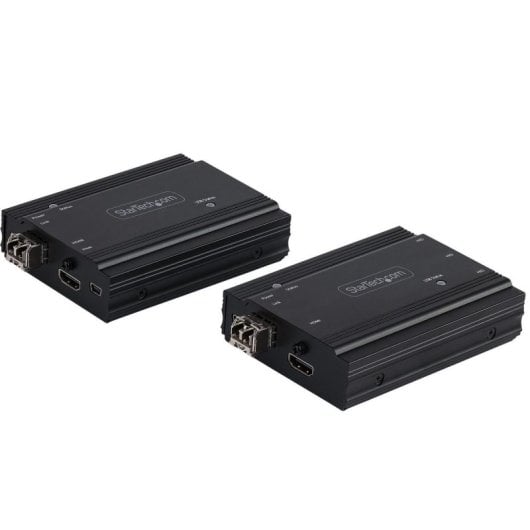 Extensor KVM HDMI StarTech 4K 60Hz TX/RX con SFP+ Multimodo hasta 500 m