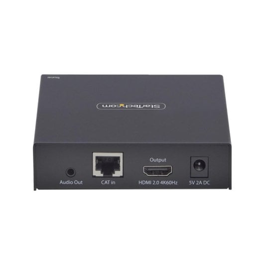 HDMI Empfänger StarTech.com IH2006-KVM-AVoIP 4K 60Hz Metallgehäuse RS-232 Audio Durchleitung