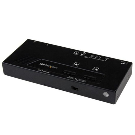 HDMI Matrix Switch StarTech.com VS222HDQ 2x2 1080p automatischer und prioritärer Wechsel Fernbedienung