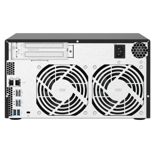 NAS Torre QNAP TS-832PX AL324 4GB DDR4 8 Bahías 2x10GbE 2x2.5GbE PCIe Hot-Swap