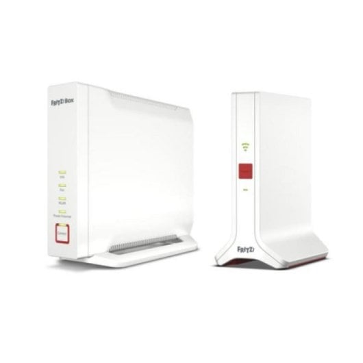Router Fritz! Mesh Set 4060 + 3000 AX WiFi 6 Tri-banda 6000 Mbps 4x4 Mesh Blanco