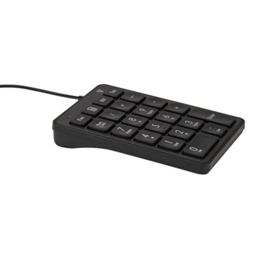 Tastiera numerica a membrana V7 KP350 Layout IT 22 tasti USB per notebook/PC