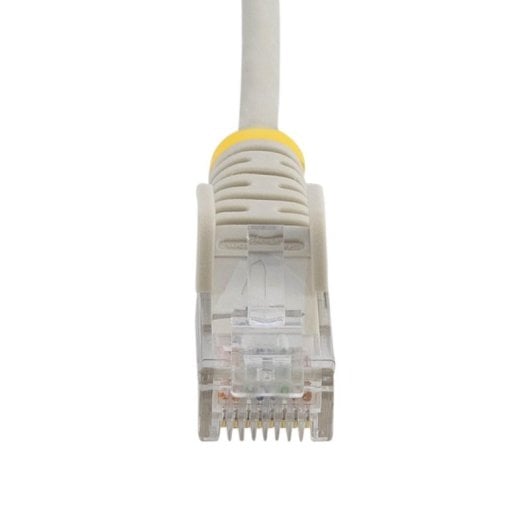 Cable de red Ethernet Cat6 StarTech.com 15m Slim Gris PoE LSZH 28AWG RJ45