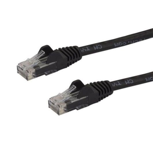 Cable de red StarTech Cat6 2m UTP RJ-45 Negro con conectores de oro