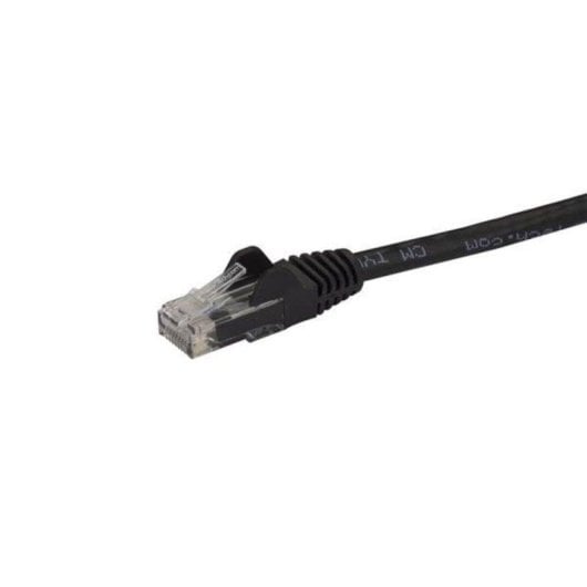 Cable de red StarTech Cat6 2m UTP RJ-45 Negro con conectores de oro